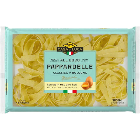 ZETA Pasta Pappardelle - Pasta Pappardelle 500g-Swedishness