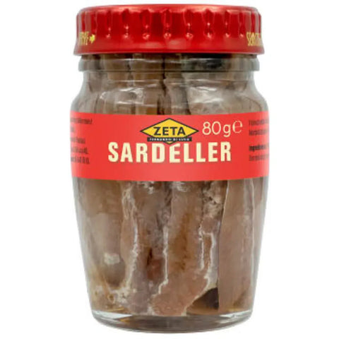 ZETA Sardeller - Anchovies - 80g-Swedishness