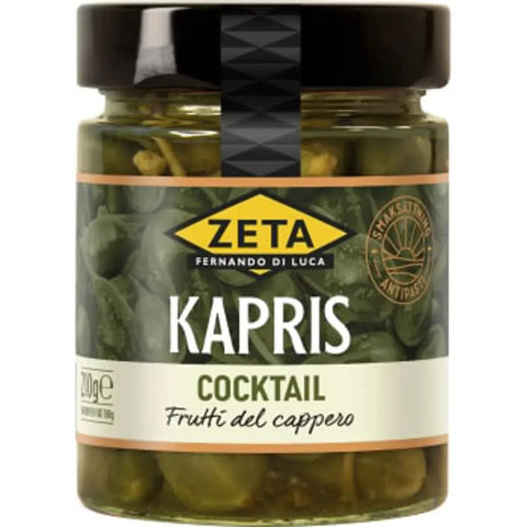 Zeta Cocktailkapris - Cocktail Capers - 210g-Swedishness