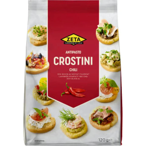 Zeta Crostini Chili - Crostini Chili - 120g-Swedishness