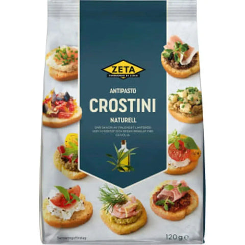 Zeta Crostini Naturell - Crostini Natural - 120g-Swedishness