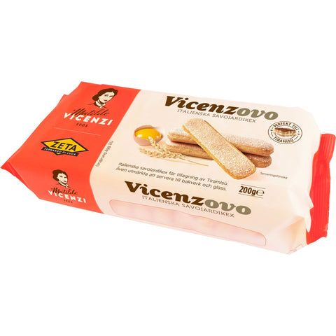 Zeta Savoiardokex – Savoiardi Ladyfinger Biscuits - 200g-Swedishness