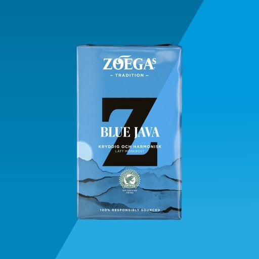 Zoegas Kaffe Blue Java- Spicy & Harmonious Light Dark Toast coffee - 4 ...