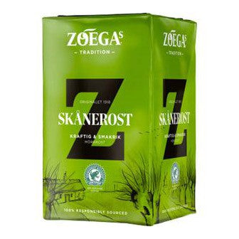 Zoegas Skånerost - Dark roasted Ground Coffee 450 g-Swedishness