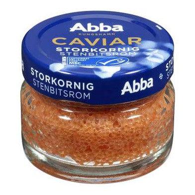 Abba Caviar Röd Storkorning Stenbitsrom - Red Lumpfish Roe 80g-Swedishness
