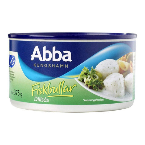 Abba Fiskbullar i dillsås - Fish Dumplings in Dill Sauce 375g-Swedishness