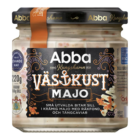 Abba Herring Västkust Mayo - Hering West Coast Mayo 220/110 g-Swedishness