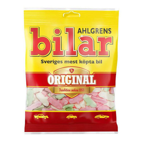 Ahlgrens Bilar Original - Fruity Marshmallows 160 g-Swedishness