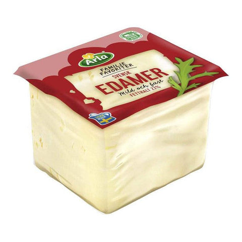 Arla Edamer Mild 23% - Mild Edam Cheese app. 1,2 kg-Swedishness