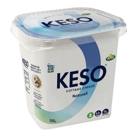 Arla Keso 4% - Cottage Cheese 500 g-Swedishness