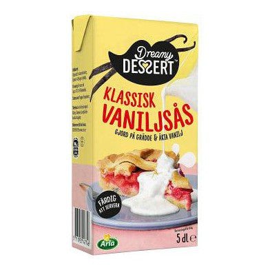 Arla Klassisk Vaniljsås - Vanilla sauce 5 dl-Swedishness