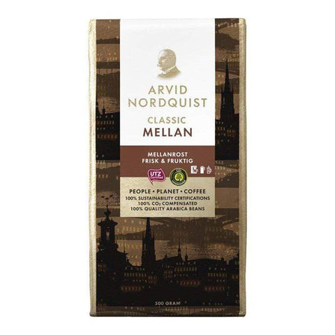 Arvid Nordquist Classic Mellanrost - Medium Roasted Coffee 500g-Swedishness