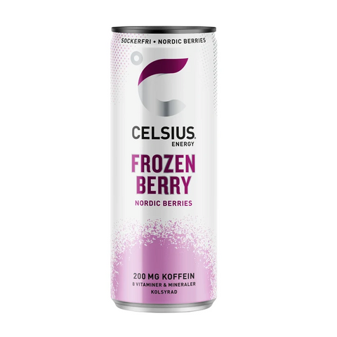 Celsius Energidryck Frozen Berry - Energy Drink Frozen Berry 35,5cl-Swedishness