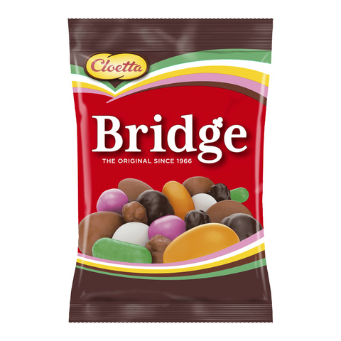 Cloetta Bridge Original - Chocolate, Sweet & Jelly Mix 360g-Swedishness