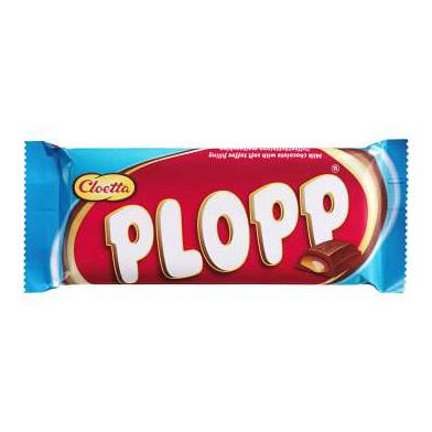 Cloetta Plopp - Chocolate Bar 80G-Swedishness