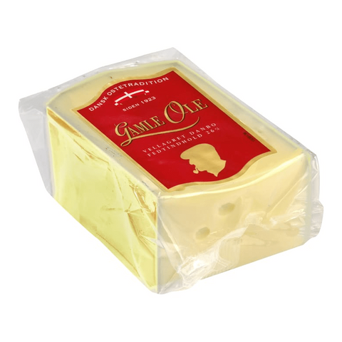 Dansk Ostetradition Gamle Ole 26% - Old Ole Danish Cheese appr. 500g-Swedishness