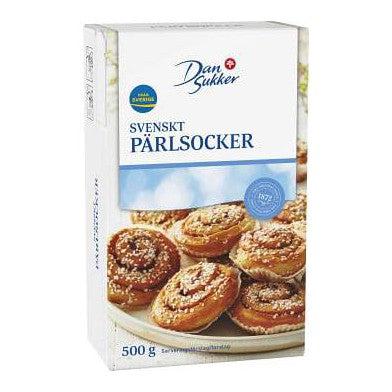 Dansukker Pärlsocker - Pearl Sugar 500g-Swedishness
