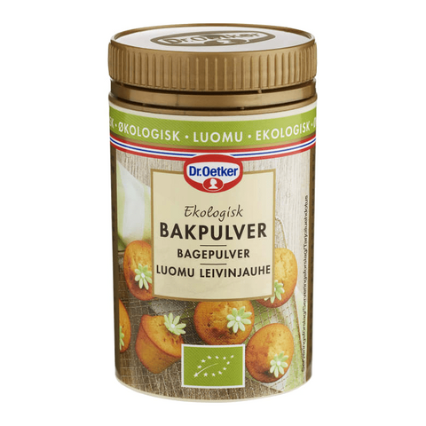 Dr Oetker Ekologiskt Bakpulver - Ecologic Baking powder 60 g-Swedishness