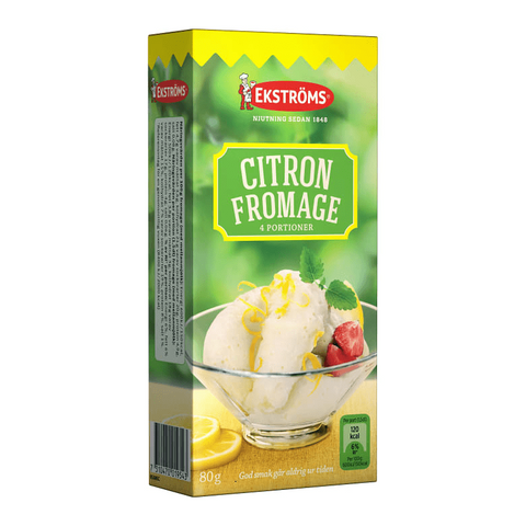 Ekströms Citronfromage - Lemon Fromage 4 portions-Swedishness