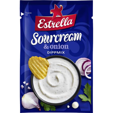 Estrella Sourcream & Onion Dip Mix 24g-Swedishness