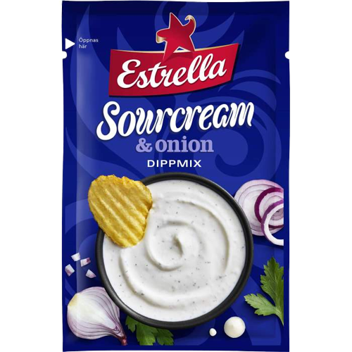 Estrella Sourcream & Onion Dip Mix 24g-Swedishness