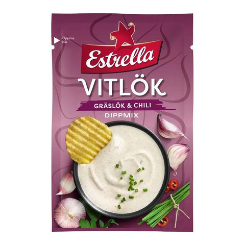 Estrella Vitlök Dippmix - Dip Mix Garlic 28g-Swedishness