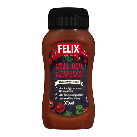 Felix Grill & Kebabsås - BBQ & Kebab Sauce 370ml-Swedishness