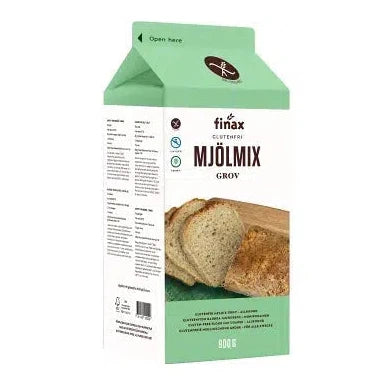 Finax Grov Mjölmix - Coarsely Ground Flour Mix 900g-Swedishness