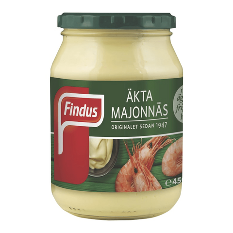 Findus Äkta Majonnäs - Real Mayonnaise 450g-Swedishness
