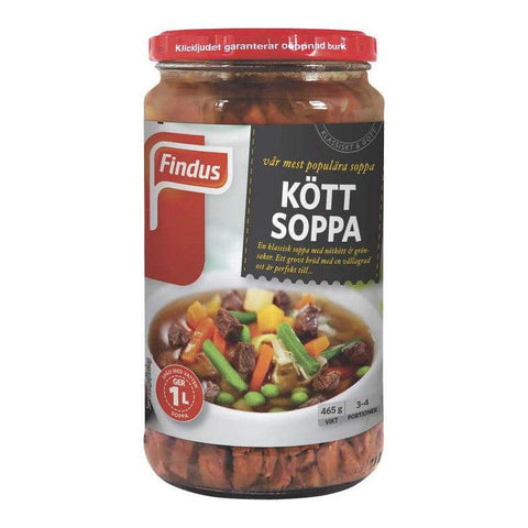 Findus Köttsoppa - Meat Soup 465g-Swedishness
