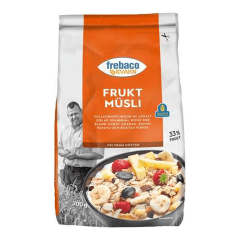 Frebaco Fruktmüesli - Muesli with Fruit 700g-Swedishness
