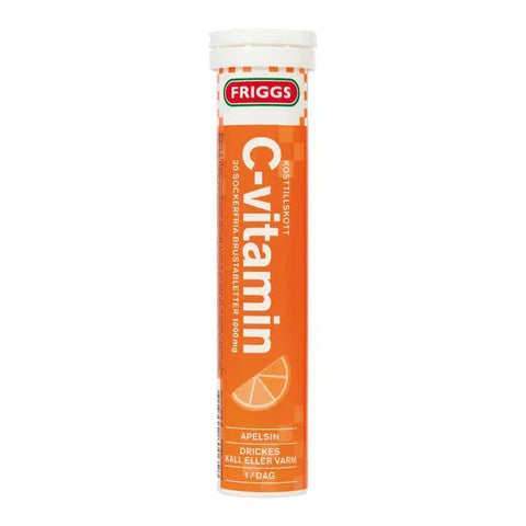 Friggs C vitamin - C Vitamin Tablets Orange 20 pcs-Swedishness