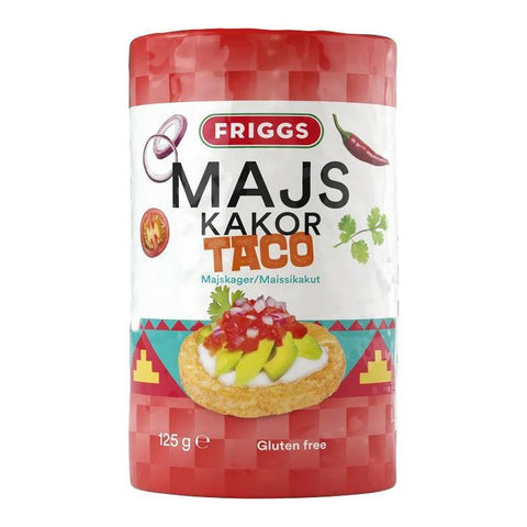 Friggs Majskakor Taco - Corn Cakes Taco 125g-Swedishness