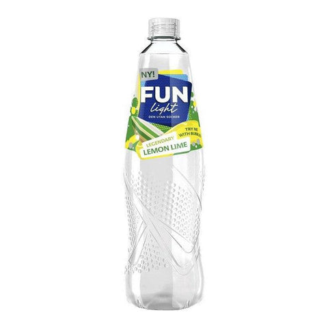 Fun Light Lightdryck Legendary Lemon Sockerfri - Sugar Free Syrup Lemon 1l-Swedishness