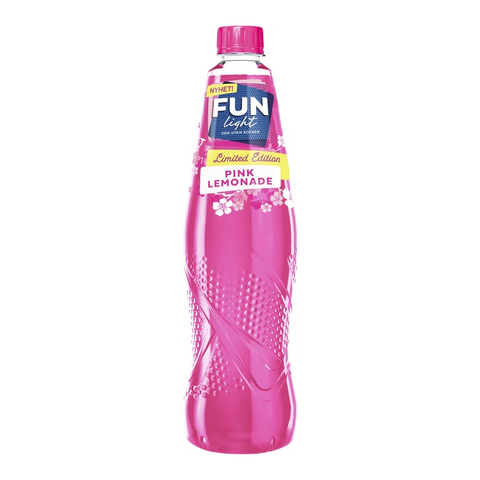 Fun Light Lightdryck Pink lemonade Sockerfri - Sugar Free Syrup Pink Lemonade 1l-Swedishness