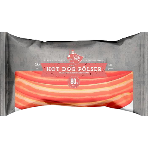GÖL Hot Dog Pölser - Danish Hot Dogs 625g-Swedishness