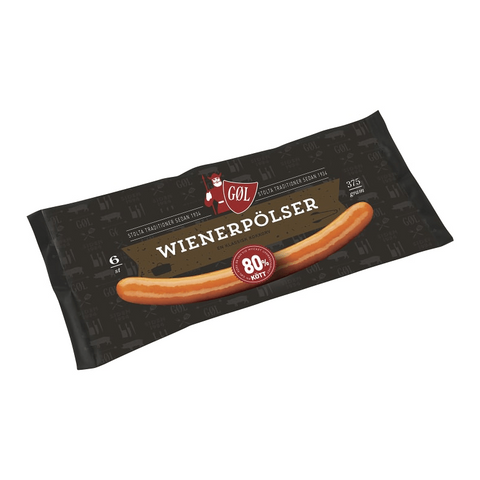GÖL Wienerpölser - Danish Wienerli Sausages 375g-Swedishness