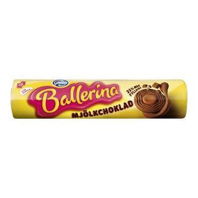 Göteborgs Kex Ballerina Mjölkchoklad - Biscuits With Milk Chocolate Filling 205g-Swedishness
