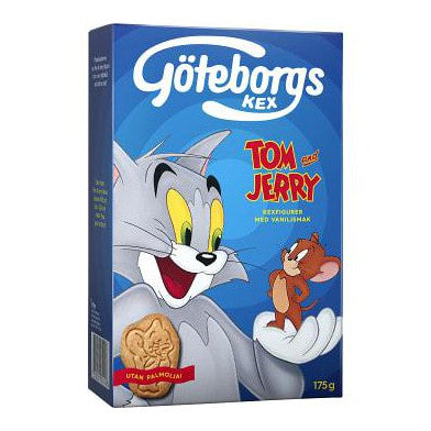 Göteborgs Kex Tom & Jerry - Cookies Tom & Jerry 175g-Swedishness