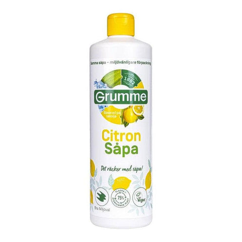 Grumme Citron Såpa - Lemon All-purpose Cleaning Soap 750 ml-Swedishness