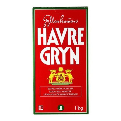Gyllenhammars Havregryn - Oats 1 kg-Swedishness