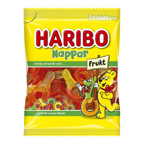 Haribo Nappar - Jelly Sweet Mix 80 g-Swedishness