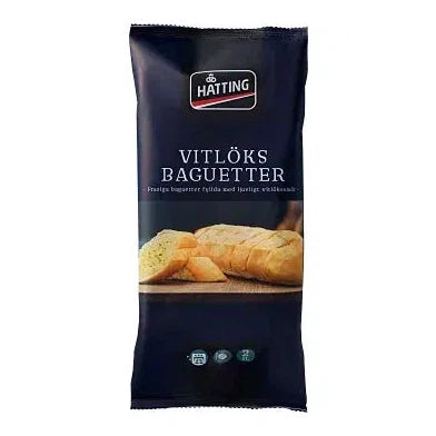 Hatting Vitlöksbaguetter fryst - Garlic Baguettes frozen 350g-Swedishness