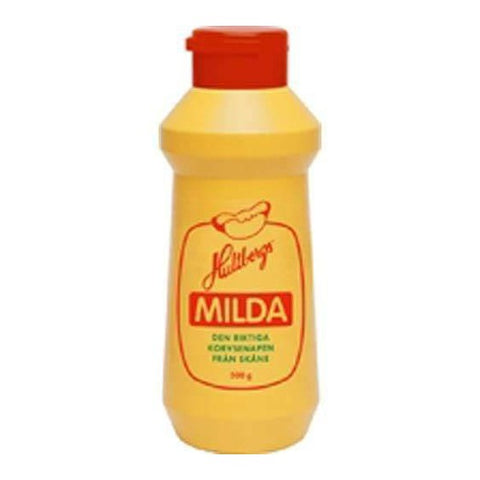Hultbergs Milda Korvsenap - Mild Mustard 500 g-Swedishness