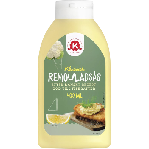 K-Salat Remouladsås - Danish Remoulade Sauce 400ml-Swedishness