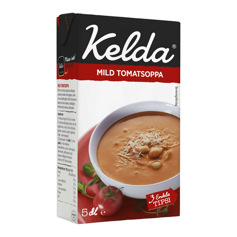 Kelda Tomatsoppa 3% - Tomato Soup 500 ml-Swedishness
