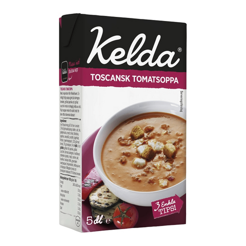 Kelda Toscansk Tomatsoppa 3% - Tuscan Tomato Soup 500 ml-Swedishness