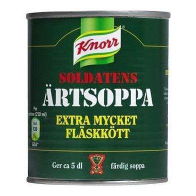 Knorr Soldatens Ärtsoppa - Peasoup with Pork meat 350g-Swedishness