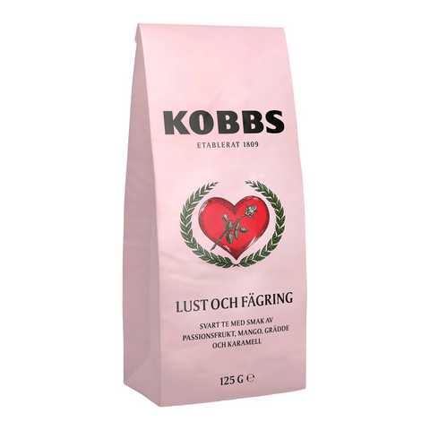 Kobbs Lust & Fägring Te - Black Flavoured Tea 125g-Swedishness