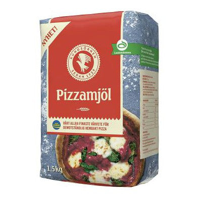 Kungsörnen Pizzamjöl - Pizza flour 1.5 kg-Swedishness